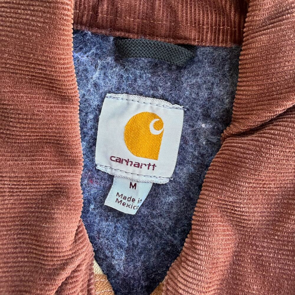 Carhartt RNJ001 BRN faded brown detroit work wear jacket - Picture 5 of 9